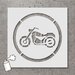 Motocicleta sablon